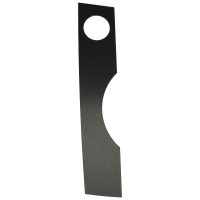 Правая декоративная накладка, черная, для полностью автоматической кофемашины Jura Z10 EA. 74925