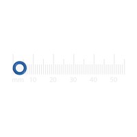 Высококачественный тефлоновый шланг с уплотнительными кольцами и угловой фитинг. 15254