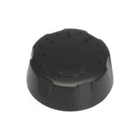 Черная поворотная ручка для регулировки помола для Saeco и Philips