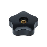 Черная поворотная ручка клапана для эспрессо-машины C439900841