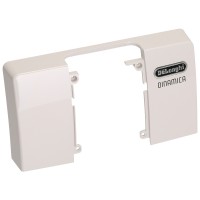 Белая передняя панель в верхней части полностью автоматической кофемашины DeLonghi Dinamica. 7313261531