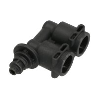 Электромагнитный клапан с двойным фитингом на 90° для DeLonghi Maestosa 5313231191