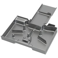 Серебристый поддон для капель для полностью автоматической кофемашины DeLonghi ECAM 45.366.S 5313247271