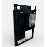 Передняя панель Melitta Passione с диспансером в сборе, черный цвет 