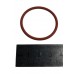 Уплотнитель миксера шоколада 32,99*2,62 VMQ WMF/Schaerer 072476