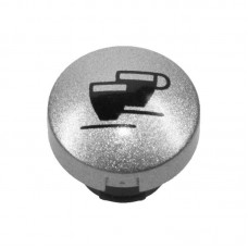 "2 эспрессо"-кнопка из матового серебра для Jura Impressa X7 62621